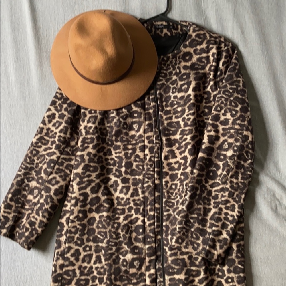 Leopard print jacket